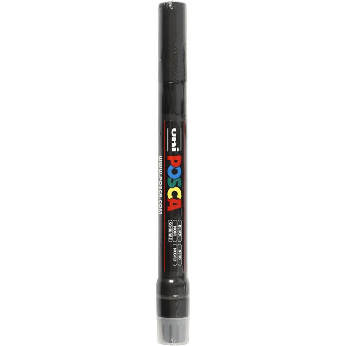 Posca Marker, nro PCF350, paksuus 1-10 mm, sivellin, musta, 1 kpl