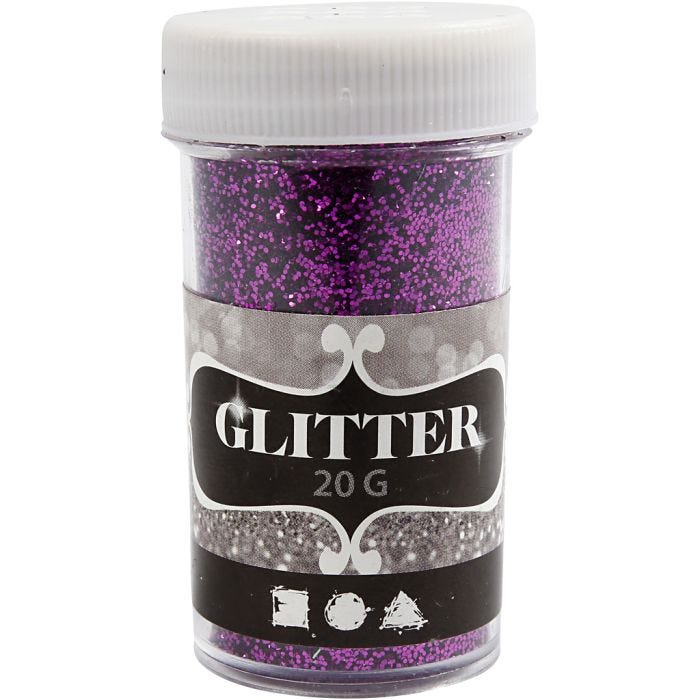 Kimalle, violetti, 20 g/ 1 tb