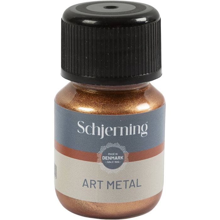 Askartelumaali Metallic, kuparin(5109), 30ml/ 1 pll