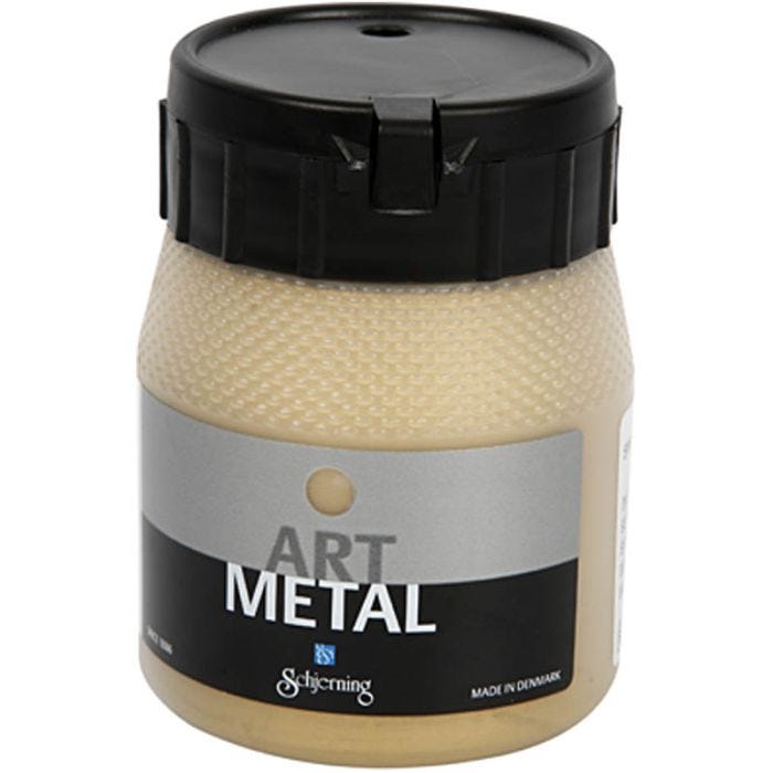 Askartelumaali Metallic, light gold(5102), 250ml/ 1 pll