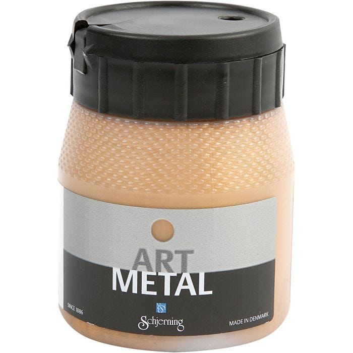 Askartelumaali Metallic, tumma kulta(5106), 250 ml/ 1 pll