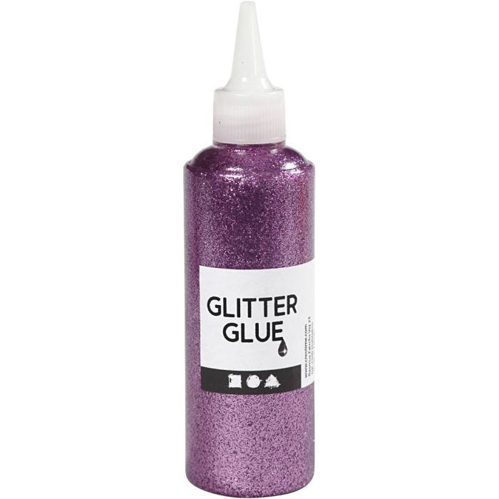 Kimalleliima, violetti, 118 ml/ 1 pll