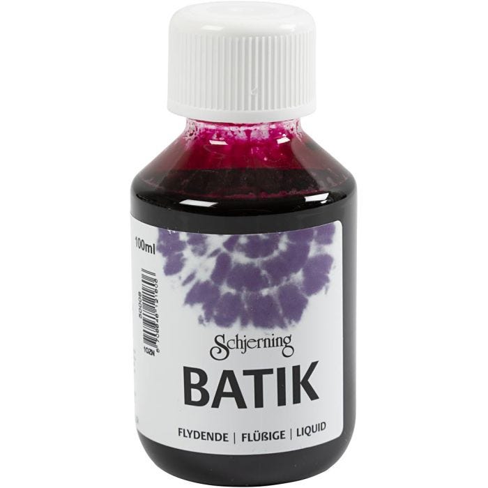 Tekstiiliväri, lila, 100 ml/ 1 pll