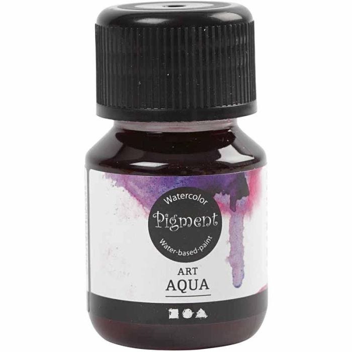 Nestemäinen Vesiväri, pinkki, 30 ml/ 1 pll