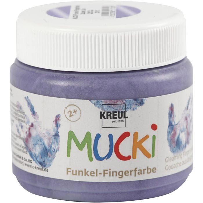 Mucki Sormiväri, metallic violetti, 150 ml/ 1 tb