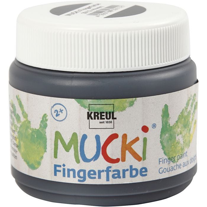 Mucki Sormiväri, musta, 150 ml/ 1 tb