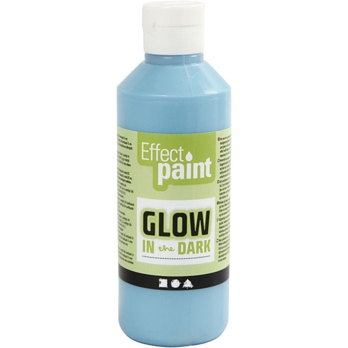 Hohtomaali, fluoresoiva vaaleansininen, 250 ml/ 1 pll