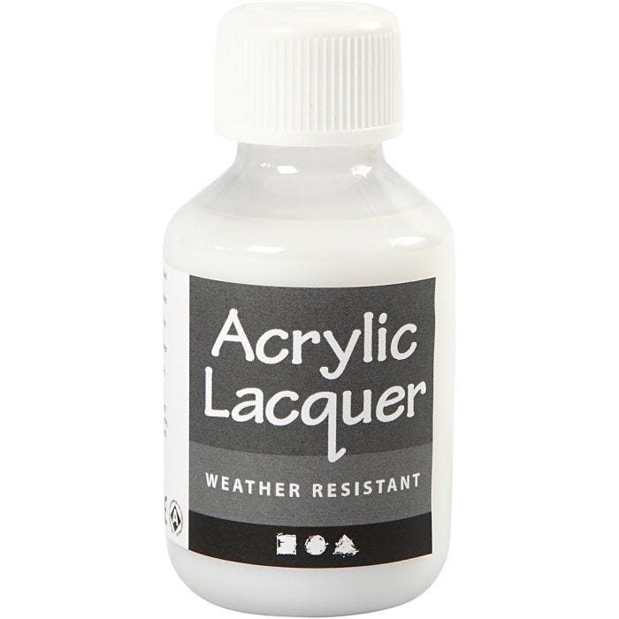 Akryylilakka, 100 ml/ 1 pll