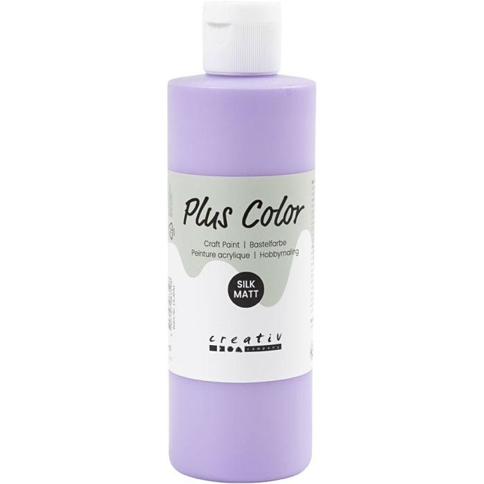 Plus Color- Askartelumaali, violet, 250 ml/ 1 pll