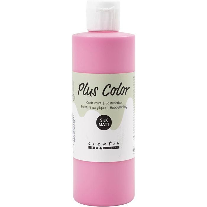 Plus Color- Askartelumaali, fuchsia, 250 ml/ 1 pll