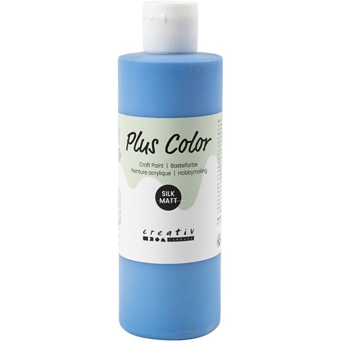 Plus Color- Askartelumaali, perussininen, 250ml/ 1 pll