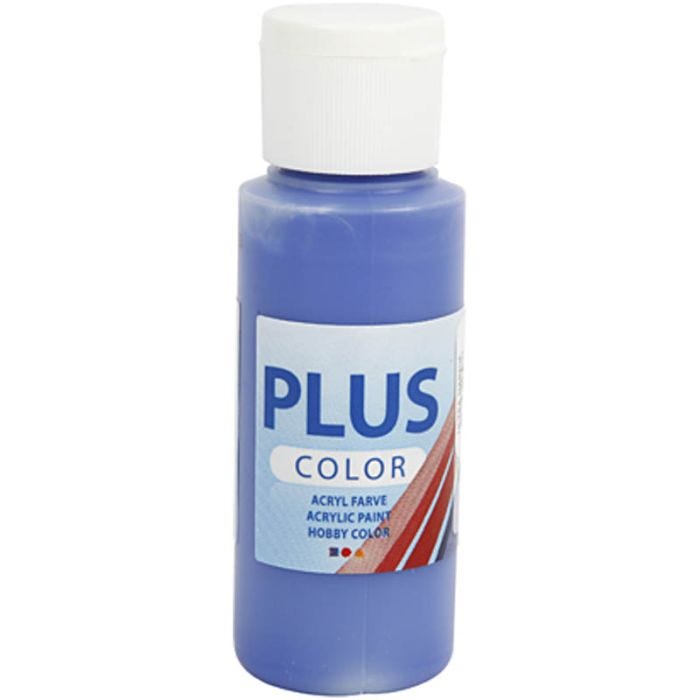 Plus Color- Askartelumaali, ultra marine, 60 ml/ 1 pll