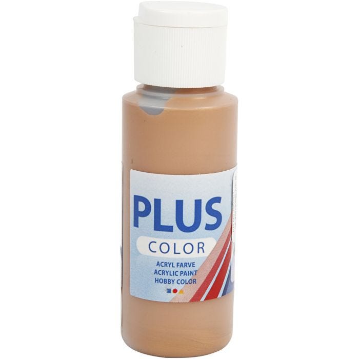 Plus Color- Askartelumaali, pronssi, 60 ml/ 1 pll