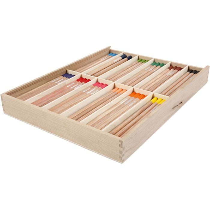 Edugreen Jumbo Värikynät, kärki 5 mm, värilajitelma, 12x12kpl/ 1 pkt