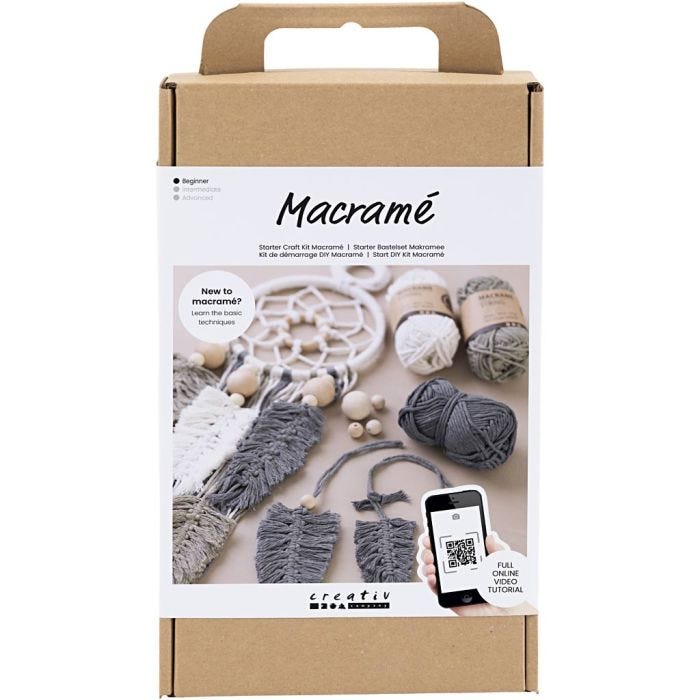 Aloituspakkaus Makramee, 1 pkk/ 1 pkt