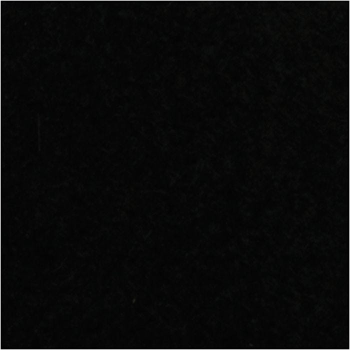 Fleece, Pit. 125 cm, Lev: 150 cm, 200 g, musta, 1 kpl