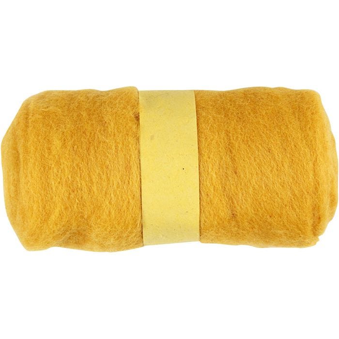 Karstattu Villa, keltainen, 100g/ 1 kerä