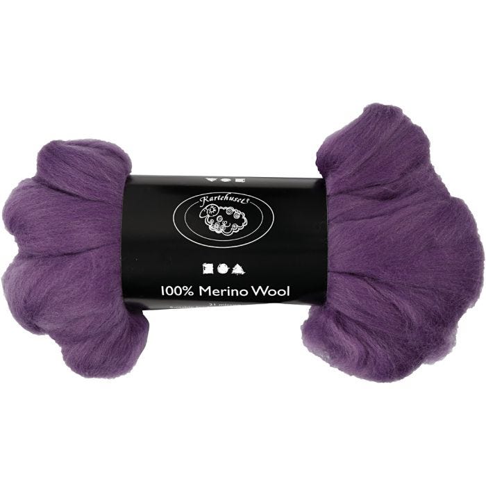 Merinovilla, 21 my, violet, 100g/ 1 pkt