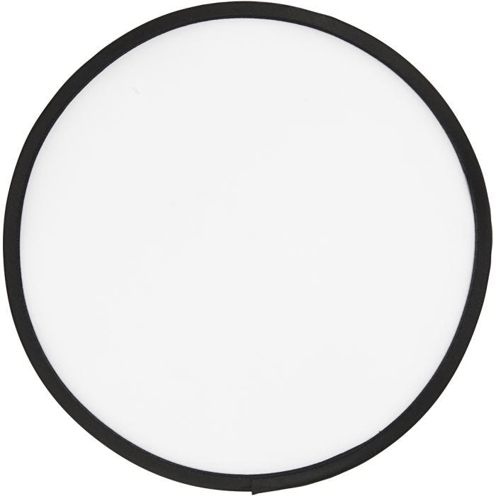 Frisbee, 25 cm, valkoinen, 1 kpl