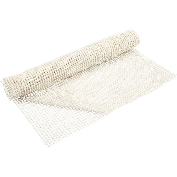 Liukuestematto, Lev: 100 cm, valkoinen, 150 cm/ 1 rll
