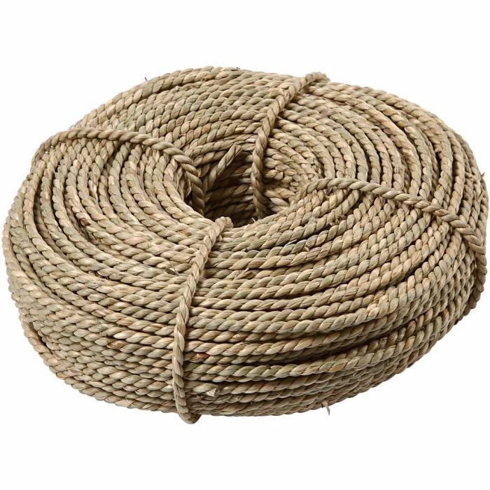 Meriheinänaru, paksuus 2,8-3 mm, beige, 500 g/ 1 kerä