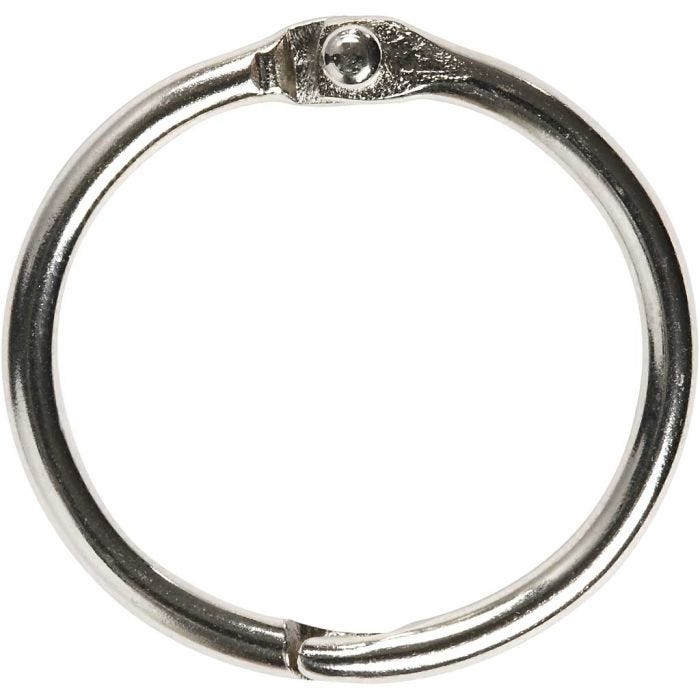 Kirjarengas, 25 mm, 2,7 mm, 10kpl/ 1 pkt