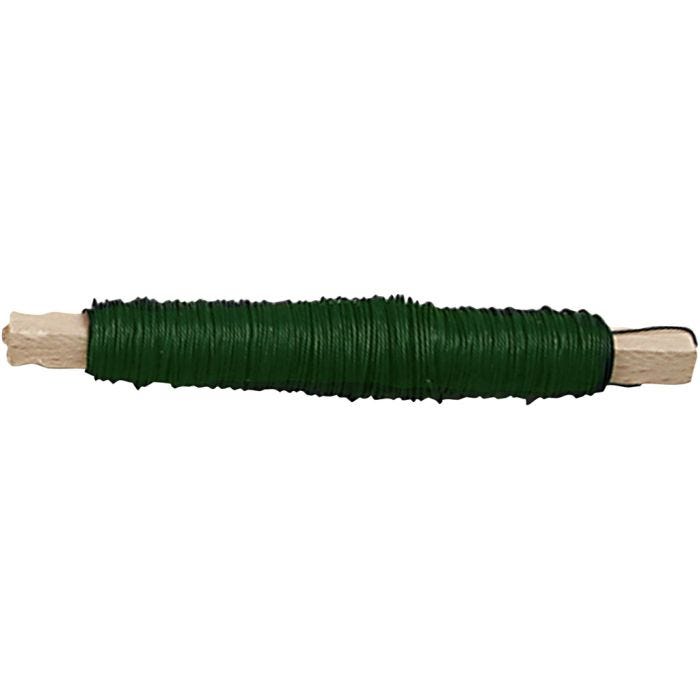 Kukkalanka, paksuus 0,5 mm, vihreä, 50 m/ 1 rll