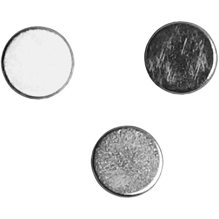 Magneettinappi ”NdFeB” , halk. 5 mm, paksuus 2 mm, 10 kpl/ 1 pkt