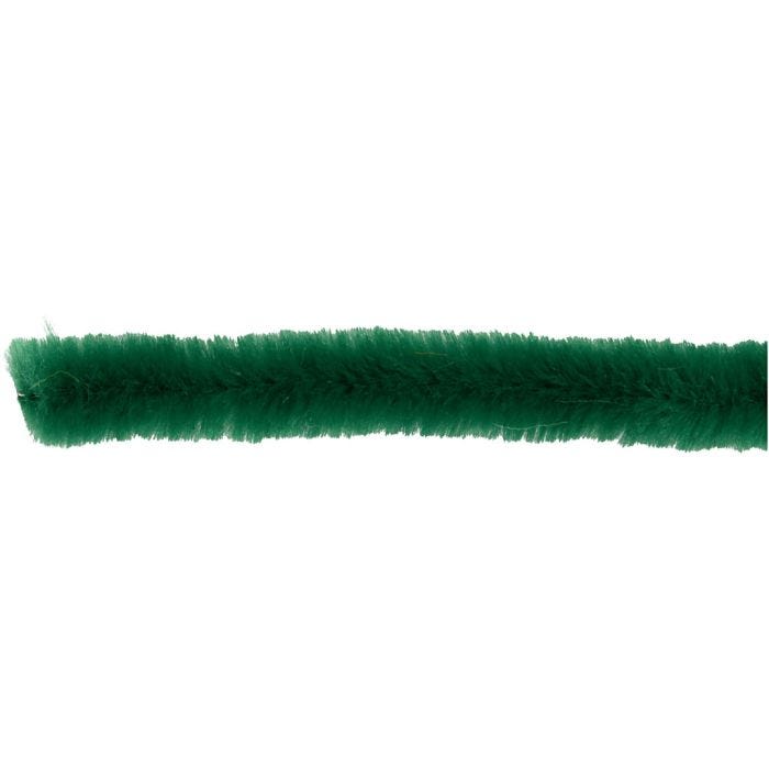 Askartelupunos, 30 cm, 15 mm, tummanvihreä, 15kpl/ 1 pkt