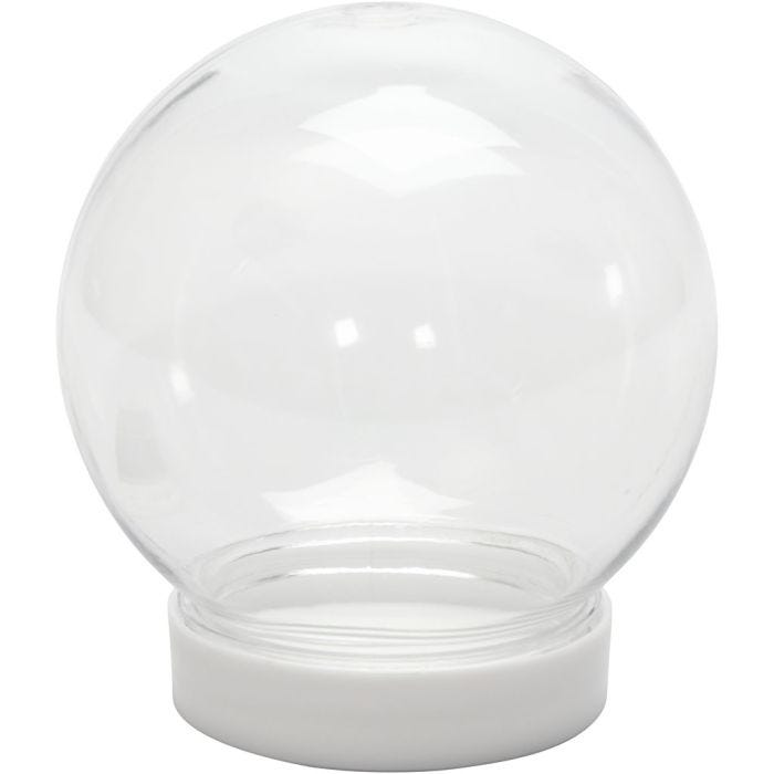 Lumisadepallo, 8,5 cm, 8 cm, 4,7 cm, 1 kpl