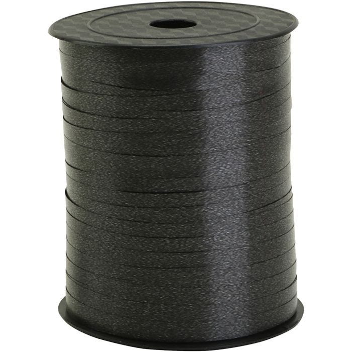 Lahjanauha, Lev: 5 mm, musta, 400 m/ 1 rll