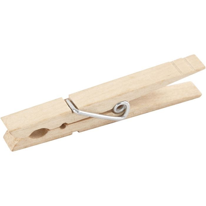 Pyykkipoika, Pit. 80 mm, Lev: 10 mm, 10 kpl/ 1 pkt