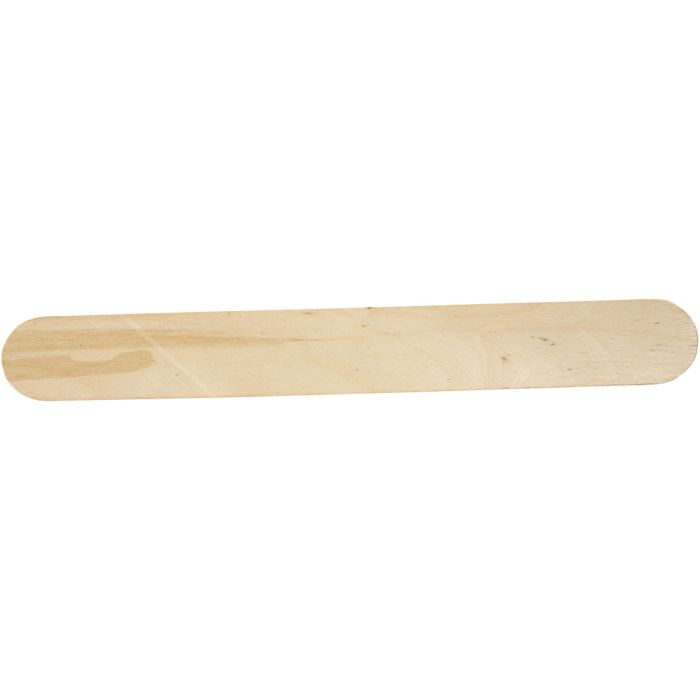 Jäätelötikut, Pit. 20 cm, Lev: 25 mm, luonnonrusk., 15 kpl/ 1 pkt
