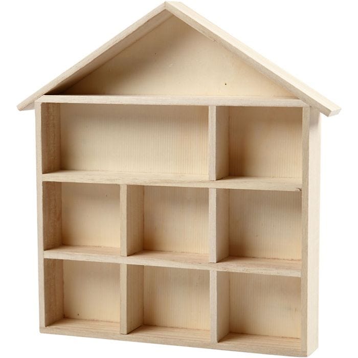 Puulokerikko, 26 cm, 3,5 cm, 22 cm, 26x22 cm cm, 1 kpl