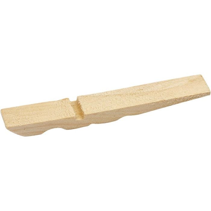 Puolikkaat Puupyykkipojat, koko 7x1x0,8 cm, 100kpl/ 1 pkt