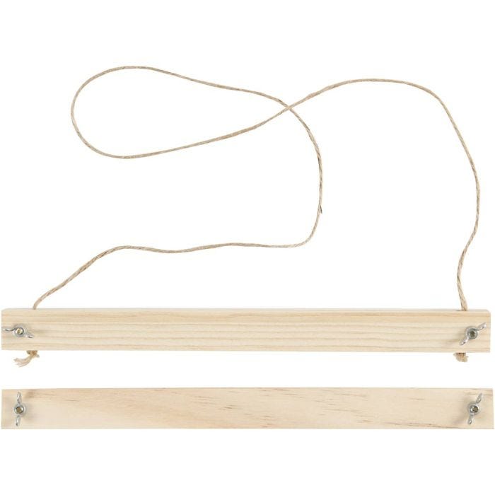 Julistelistat, Kork. 2 cm, S: 2,2 cm, Lev: 25 cm, 1 set