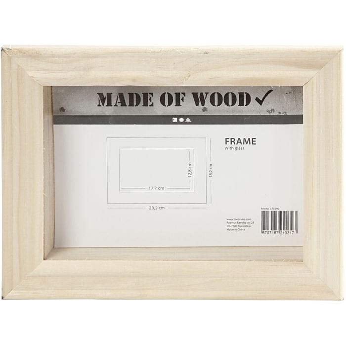 3D-kehys, 2,5 cm, 18,2x23,2 cm, 1 kpl