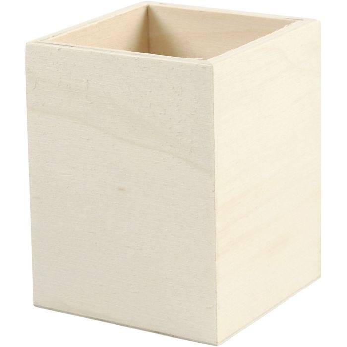 Kynäpurkki, 9,5 cm, 7,5x7,5 cm, 1 kpl