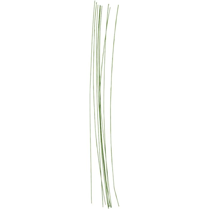 Kukkalanka, Pit. 30 cm, halk. 0,6 mm, vihreä, 20 kpl/ 1 pkt