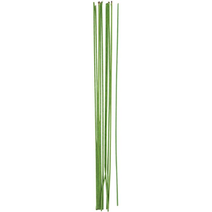 Kukkalanka, Pit. 30 cm, halk. 2 mm, vihreä, 20 kpl/ 1 pkt