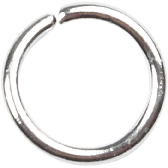 Välirengas, koko 5,4 mm, paksuus 0,7 mm, hopeanväriset, 500 kpl/ 1 pkt
