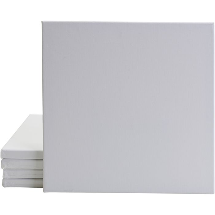 formline-maalauskankaat, koko 8x8x0,8 cm, 280 g, 20 kpl/ 1 pkt