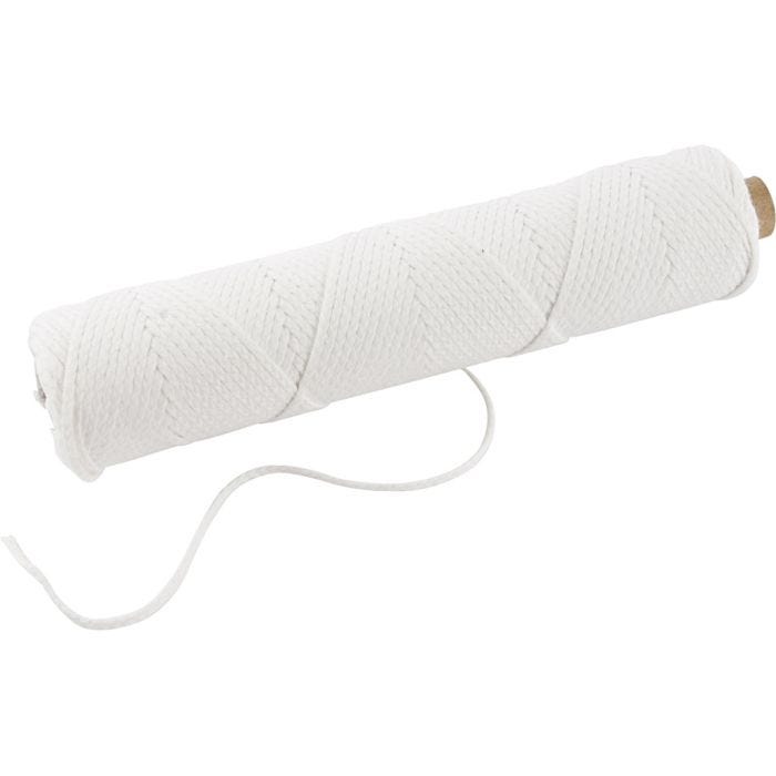 Sydänlanka, Soveltuu kastokynttilöihin (halk. 22–30 mm) ja valukynttilöihin (halk. 60–80 mm) , 100 g, 50 m/ 1 rll