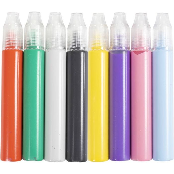 Kynttiläkynät, värilajitelma, 8x30 ml/ 1 pkt