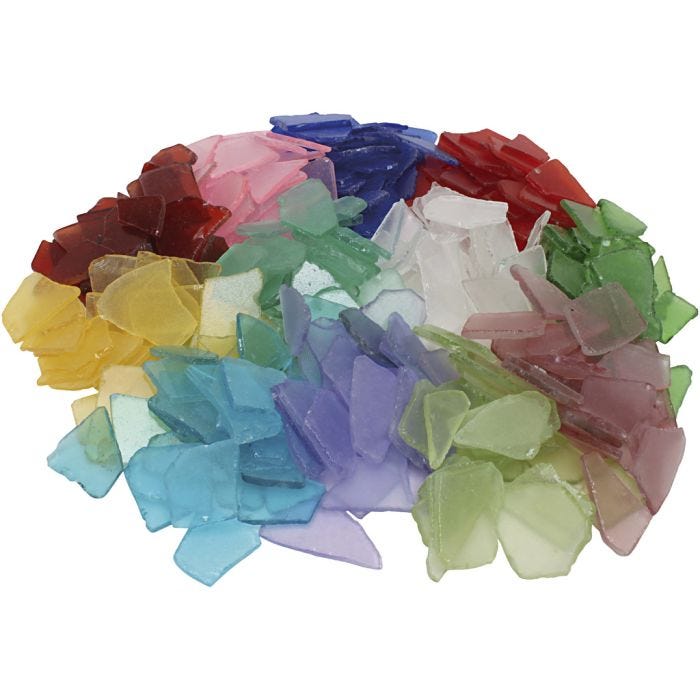 Lasimosaiikki, 3 kg/ 1 pkt
