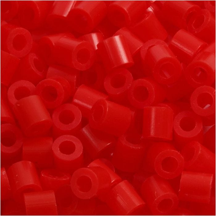 Nabbi- putkihelmet, koko 5x5 mm, aukon koko 2,5 mm, medium, punainen (32225), 6000 kpl/ 1 pkk