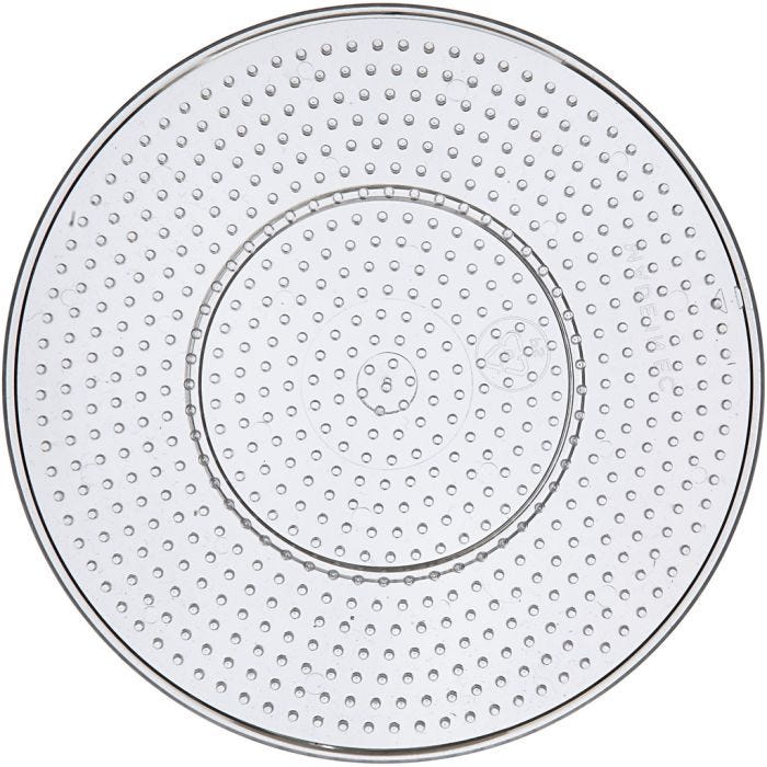 Putkihelmialusta, halk. 15 cm, medium, läpinäkyvä, 10kpl/ 1 pkt