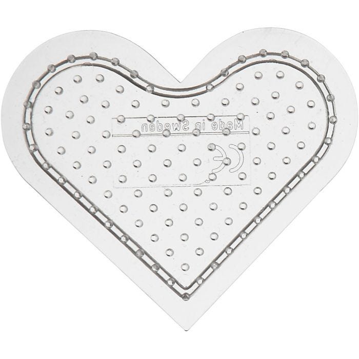 Putkihelmialusta, 7 cm, medium, läpinäkyvä, 1 kpl