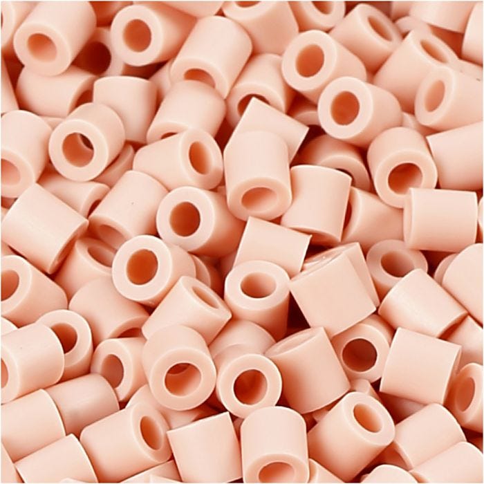PhotoPearls- helmet, koko 5x5 mm, aukon koko 2,5 mm, medium, rosa (18), 1100 kpl/ 1 pkt