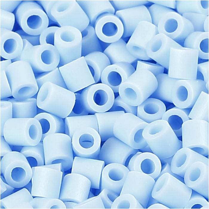 PhotoPearls- helmet, koko 5x5 mm, aukon koko 2,5 mm, medium, vaaleansininen (28), 1100 kpl/ 1 pkt